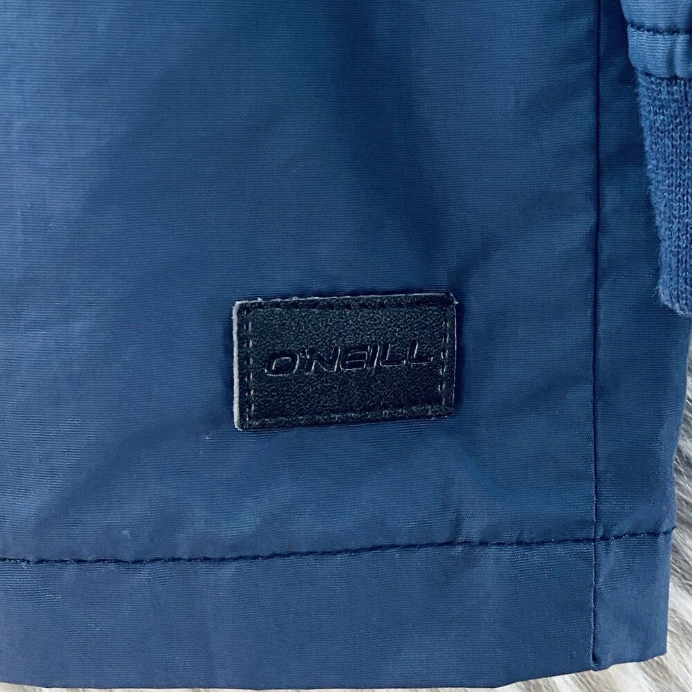 O'NEILL Young Men's Windbreaker Jacket Button Down Breathable Blue XL - Picture 3 of 12